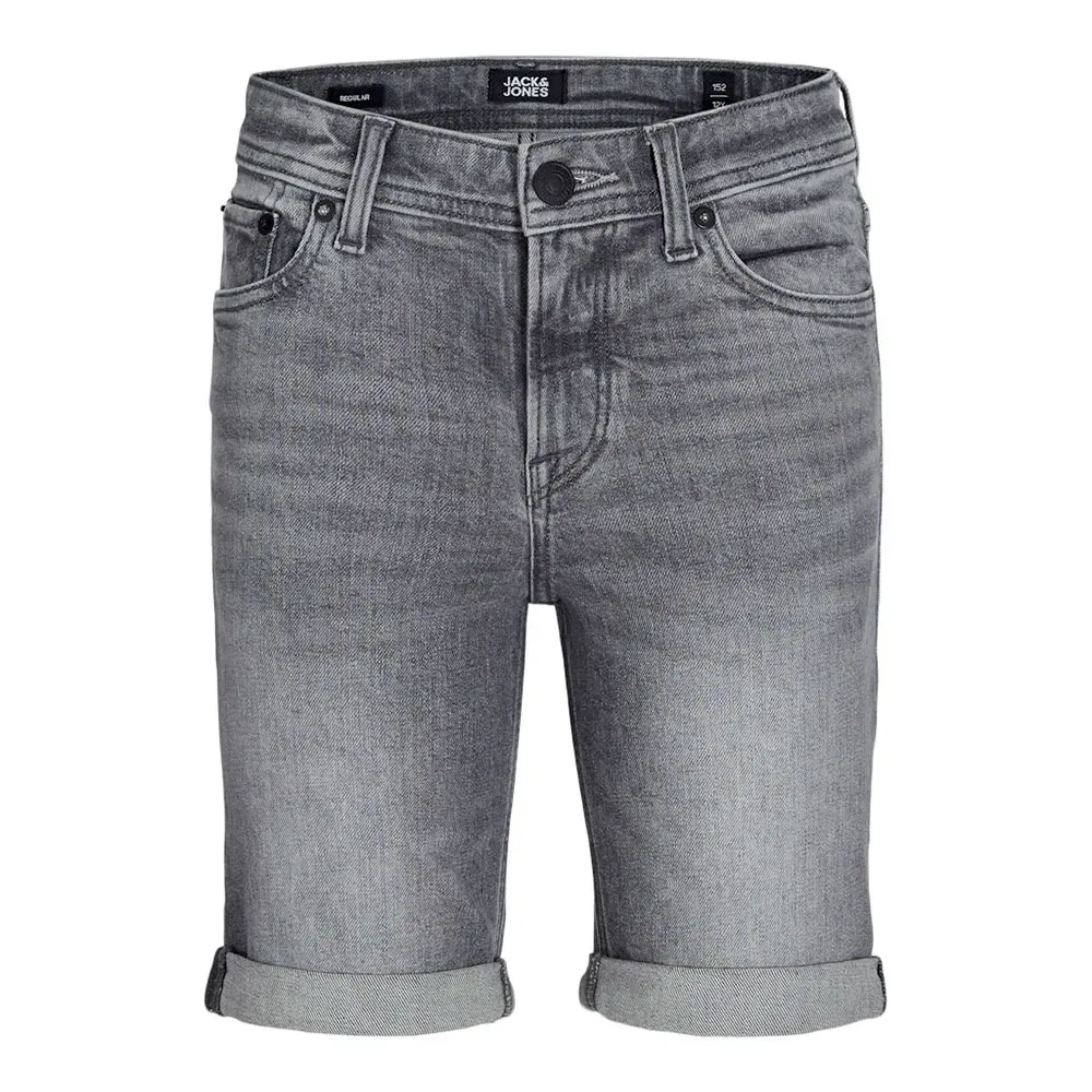 Шорты джинсовые Rick Original Am 360 Jack & Jones, серый — фото 3