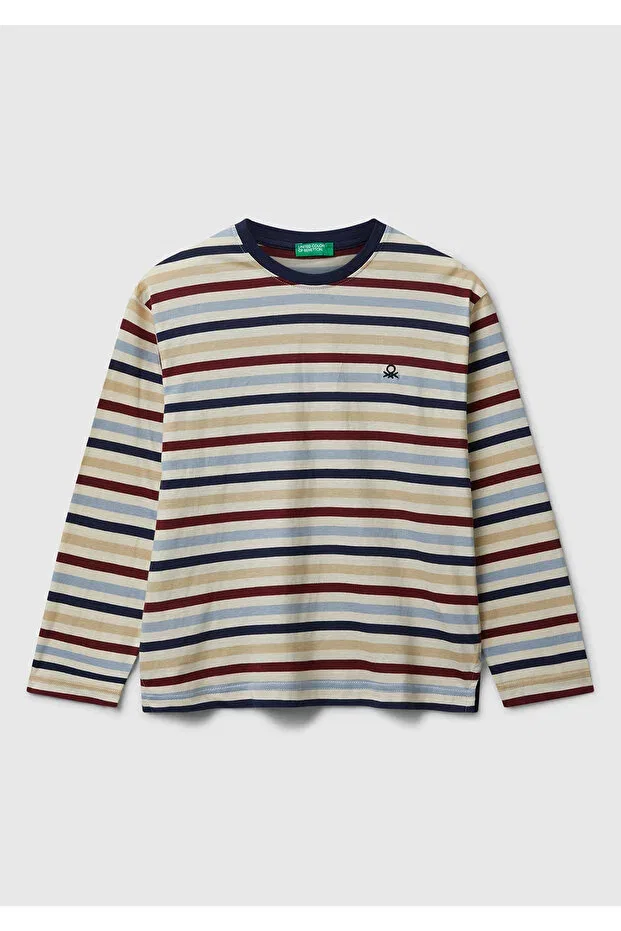 Детская футболка с длинным рукавом для мальчиков United Colors Of Benetton, Very Remkli