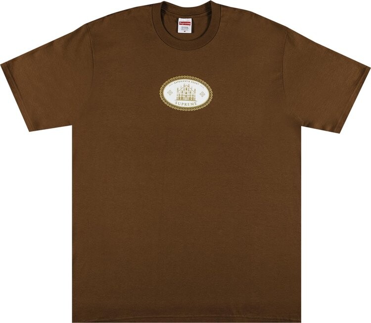 

Футболка Supreme Experientia Tee 'Brown', коричневый