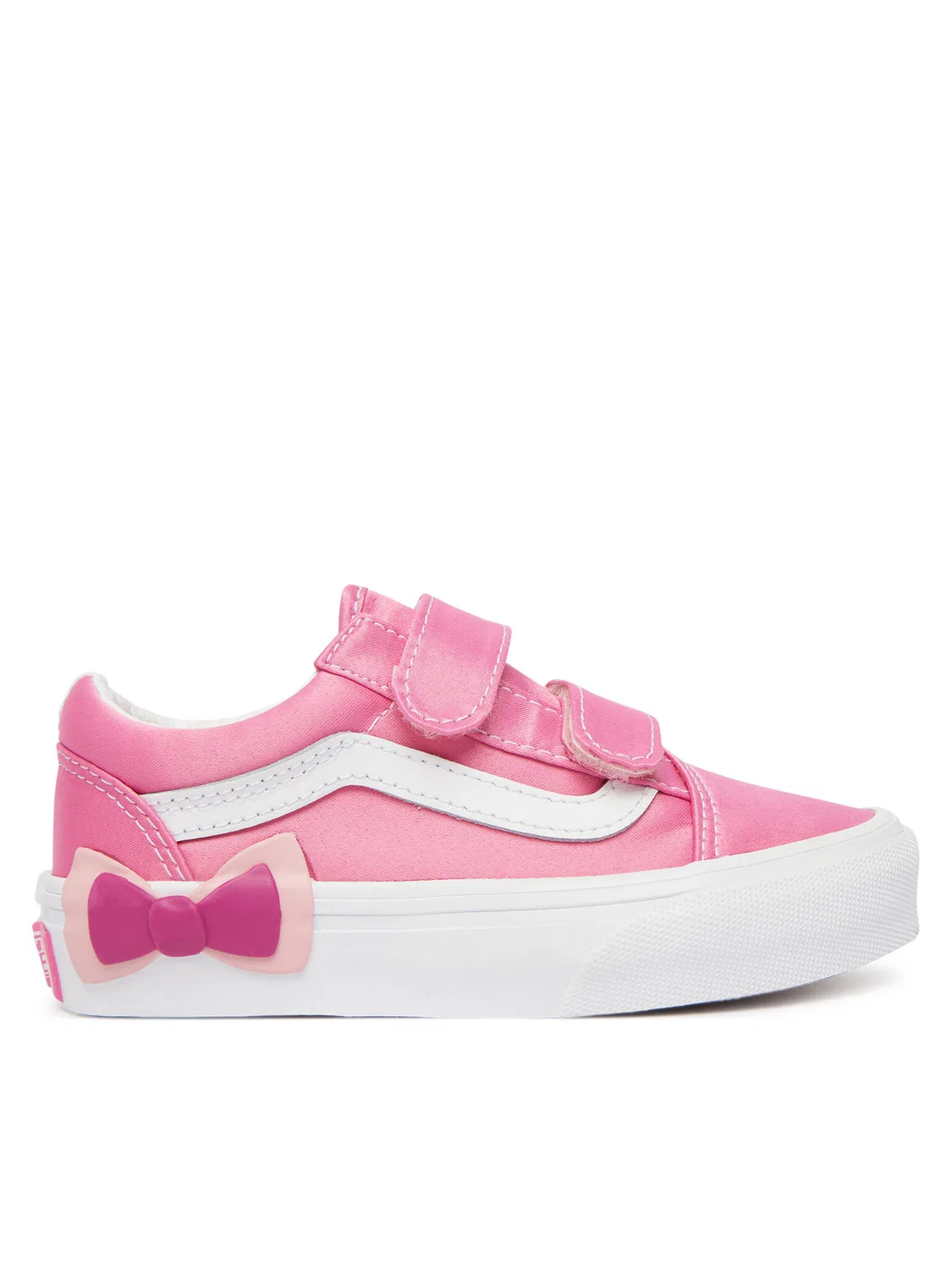 Тканевые кроссовки для девочки Old Skool Bow Vans, розовый