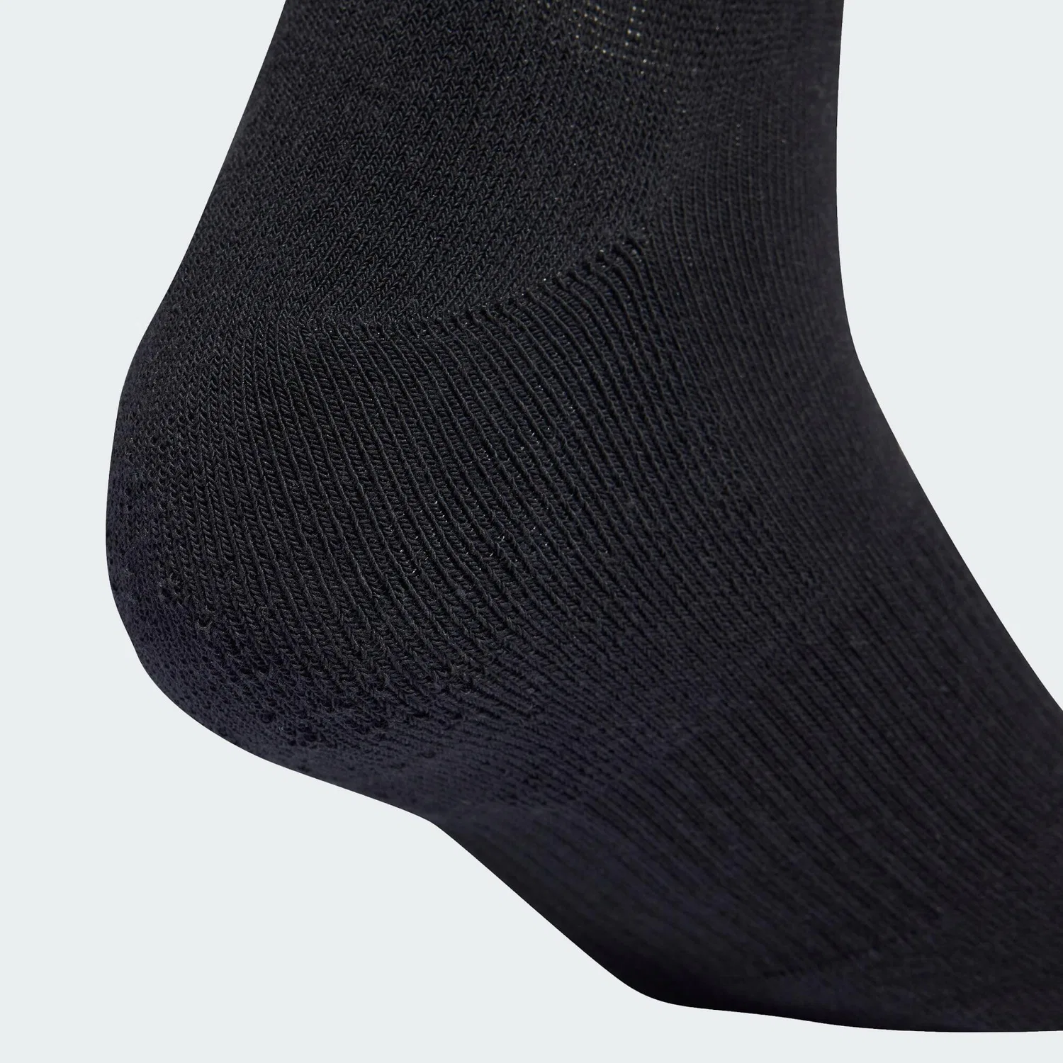 Мужские хлопковые носки с поддержкой свода стопы 3-Stripes Sportswear Adidas, Schwarz / Weiss — фото 3