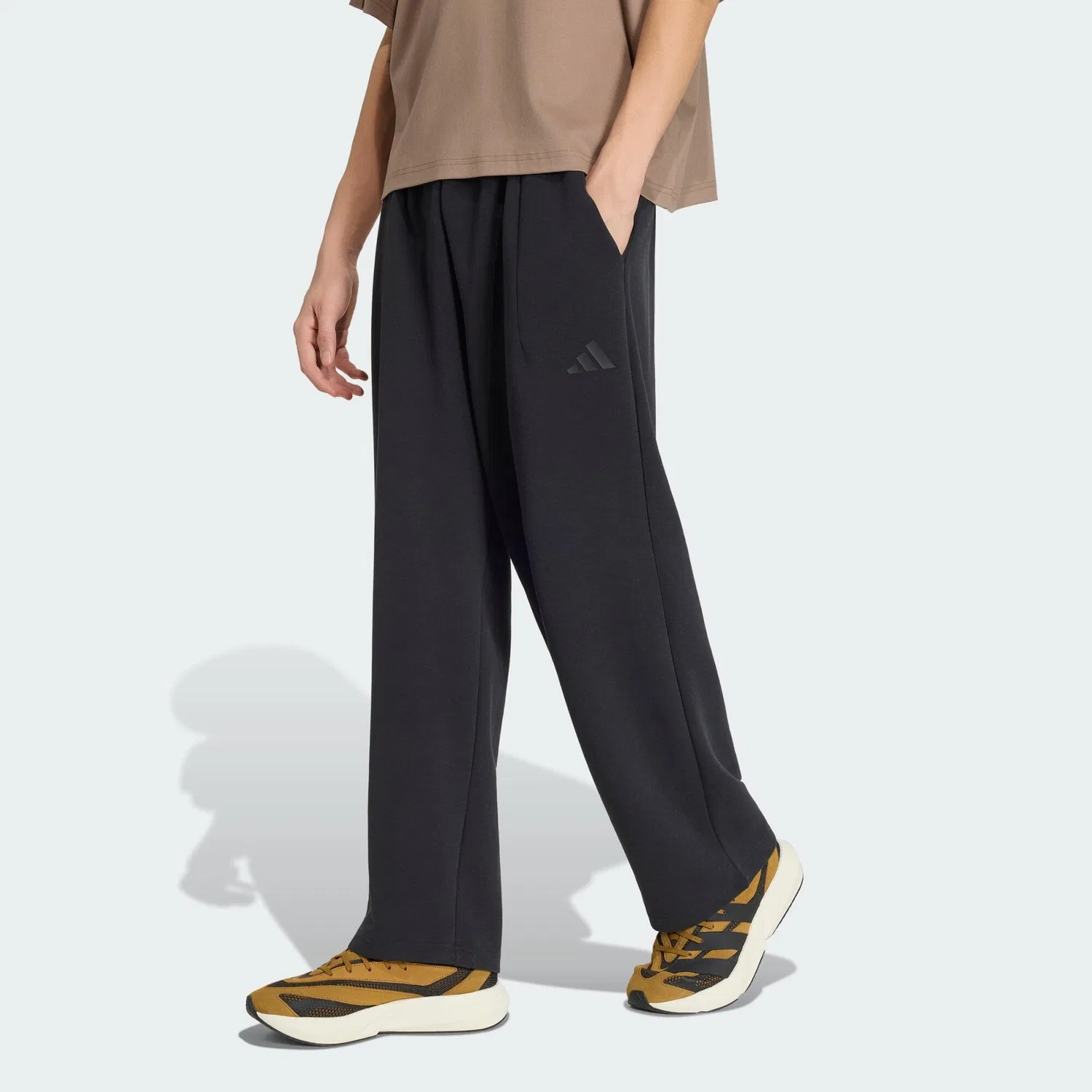 Женские спортивные брюки свободного кроя Soft Lux Hose, Adidas, Черный