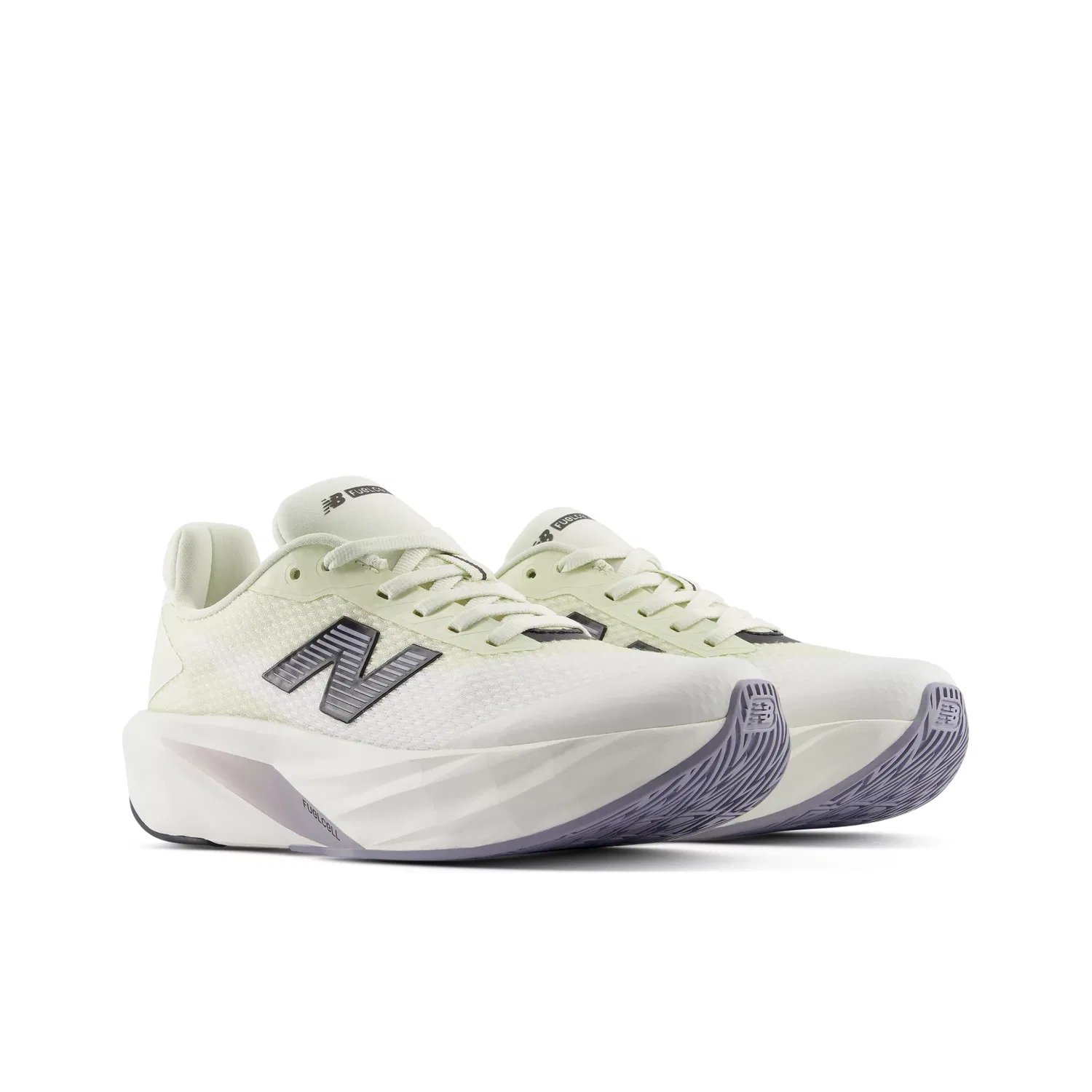 Детские кроссовки легкие с шнуровкой FuelCell Rebel New Balance, Pistachio Butter With Sea Salt And Digital Mist — фото 2