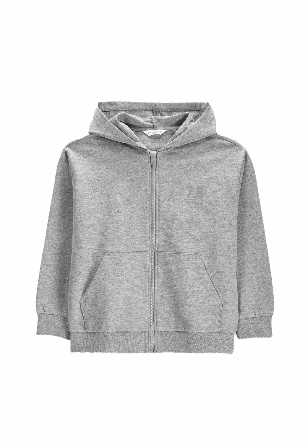 Kapuzenjacke - толстовка на молнии Coccodrillo, Grey