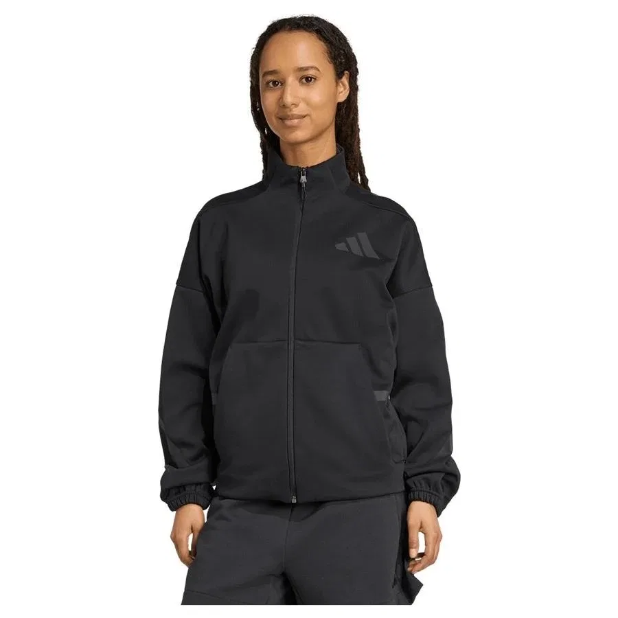 Женская куртка с капюшоном W Z.n.e Tt Ceket adidas, Черный — фото 2