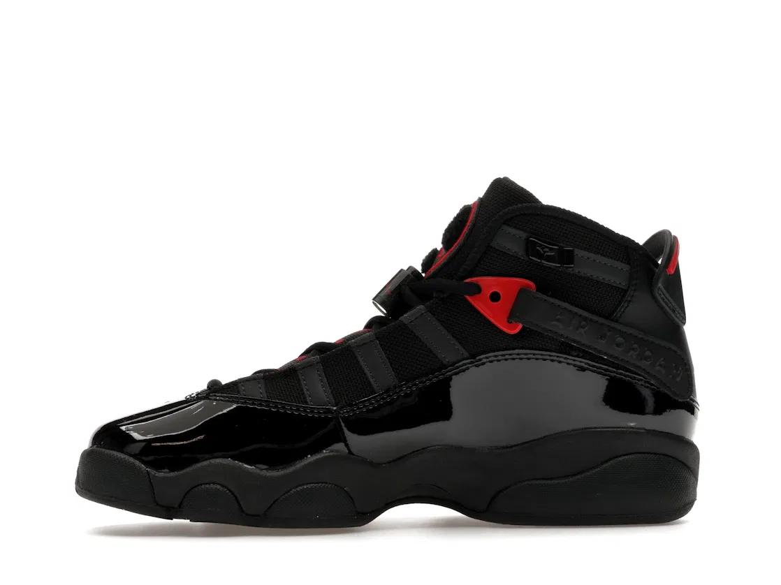 Детские кроссовки Lifestyle Jordan 6 Rings Jordan, Black/Anthracite/Fire Red — фото 3