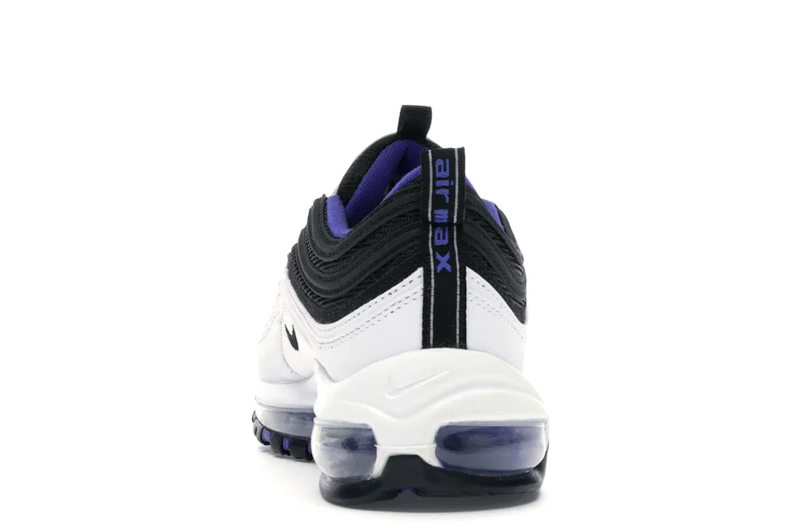 Детские кроссовки Lifestyle Nike Air Max 97, White Black Persian Violet — фото 4