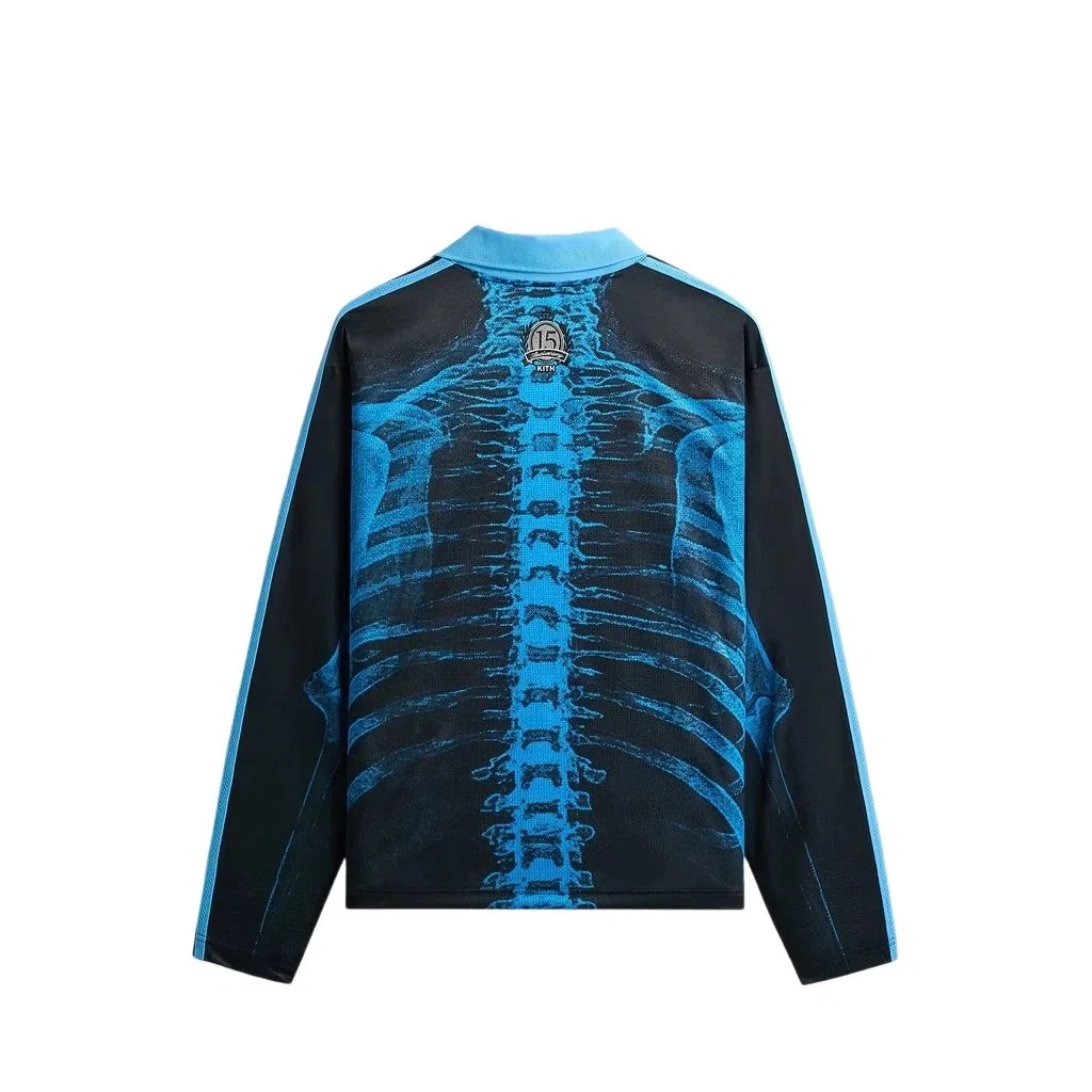 Футболка X KITH X MESSI, Adidas Originals, Black/Blue — фото 3