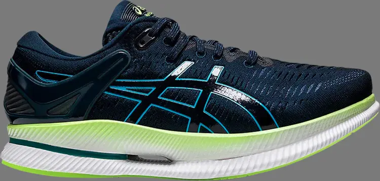 

Кроссовки metaride 'french blue aqua' Asics, синий