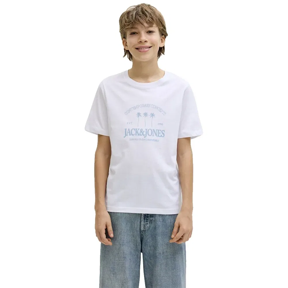 Футболка с коротким рукавом Nantucket Jack & Jones, белый
