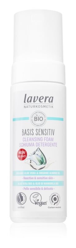 

Нежная очищающая пенка для чувствительной кожи Lavera Basis Sensitiv