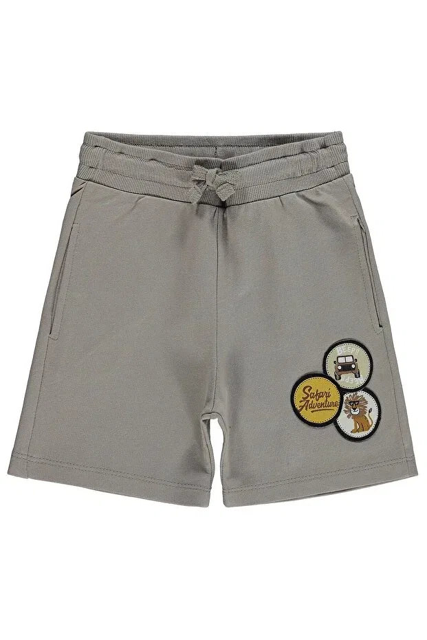 Детские шорты для мальчиков хлопковые Civil Boys, Light Gray