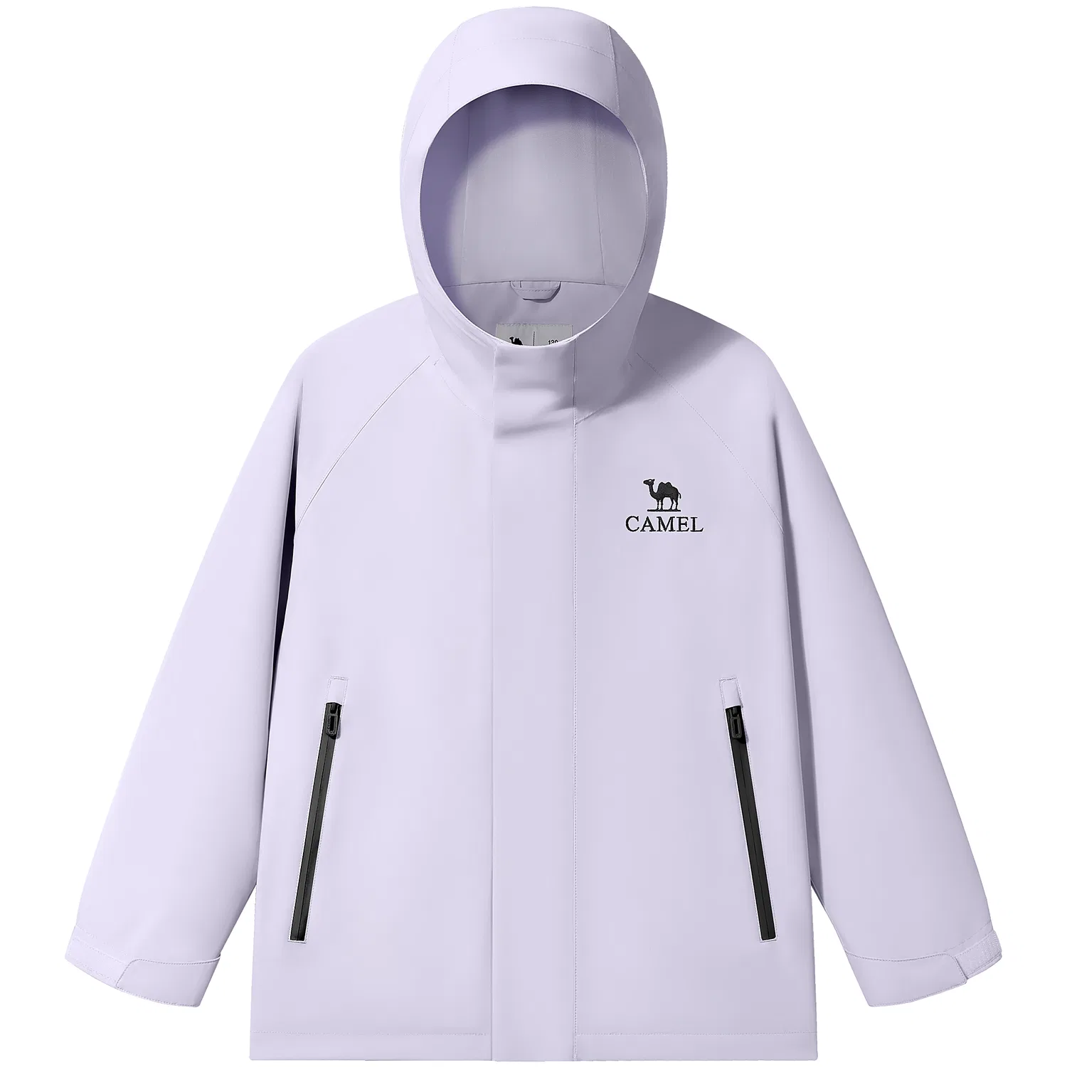 Детская ветровка с капюшоном Light Gray Purple CAMEL