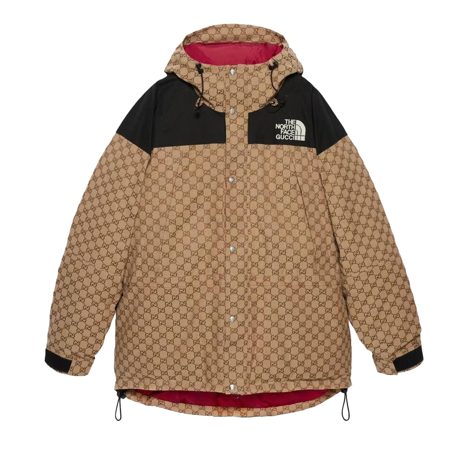 

Пуховик Gucci x The North Face Бежевый/Эбеновый/Черный