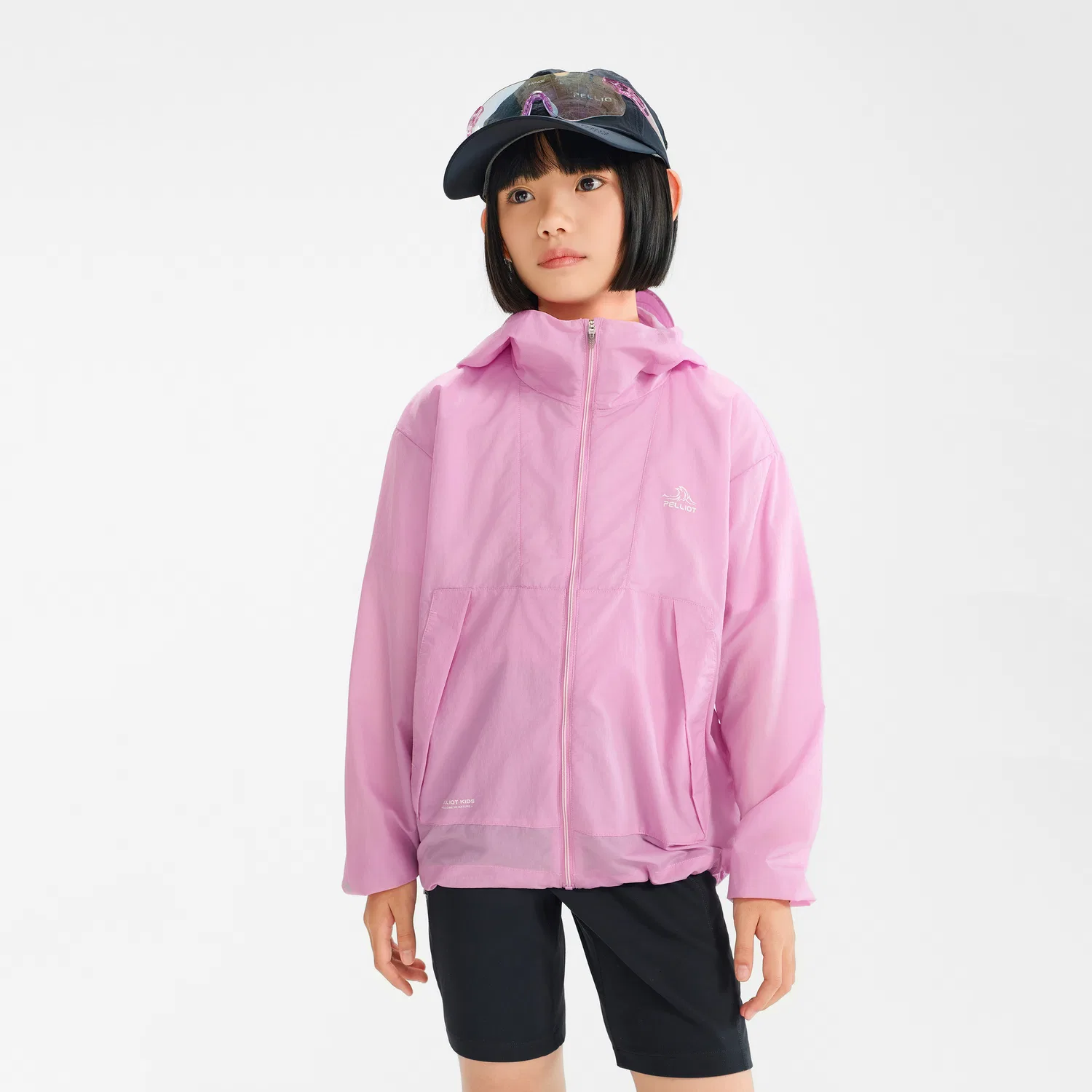 Детское защитное от солнца худи PELLIOT, Cloud Cotton Pink — фото 3