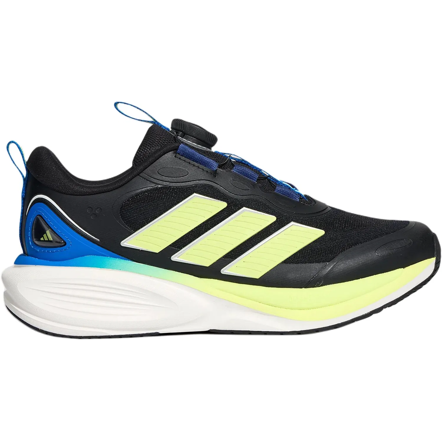 Кроссовки для бега детские PLAYCUSH, Adidas, Black/Yellow — фото 3