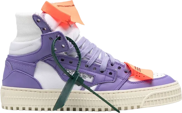 Кроссовки Off-White Wmns Off-Court 3.0 High White Purple, фиолетовый