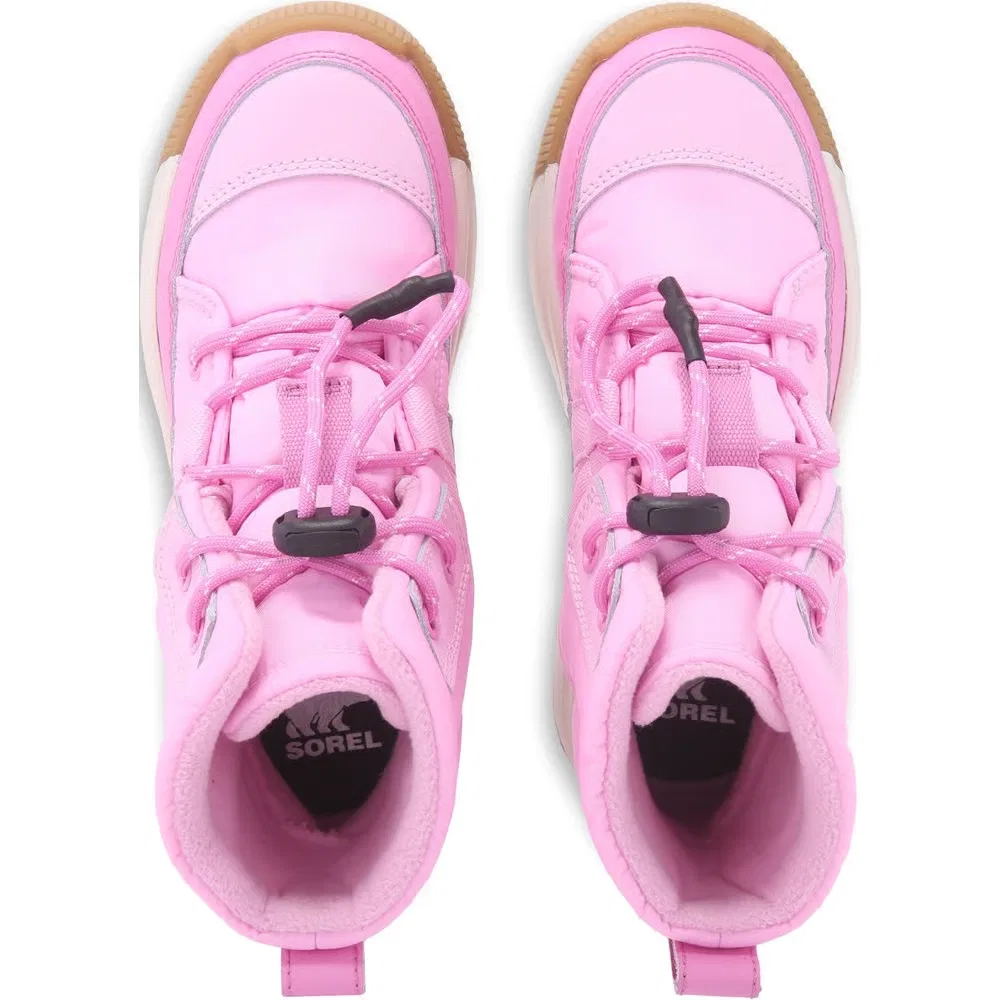 Детские водонепроницаемые зимние ботинки Whitney II Sorel, Pink — фото 4