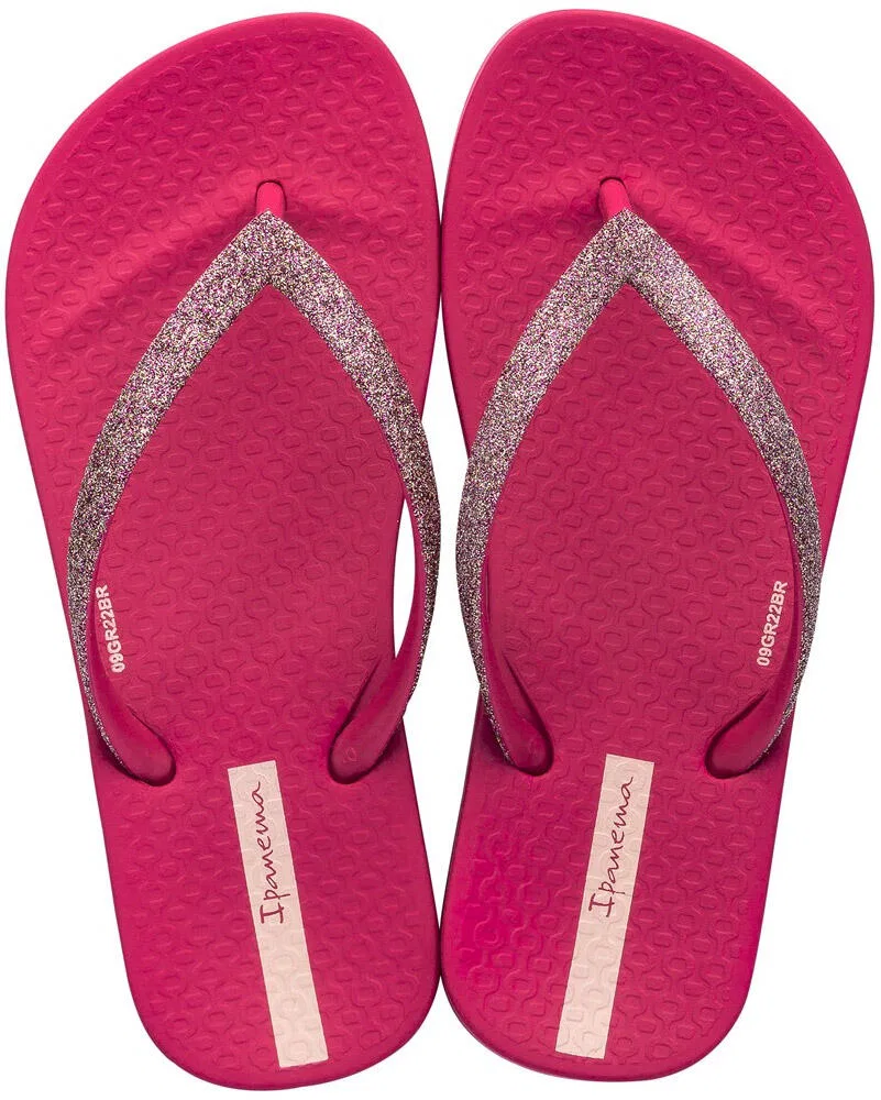 Детские вьетнамки с анатомической стелькой Ipanema Anatomic Lolita Junior, Goldrosa