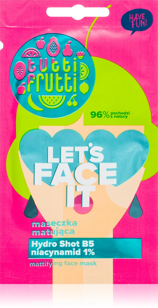 

Tutti frutti, давайте посмотрим правде в глаза, маска для лица Farmona, 7 гр