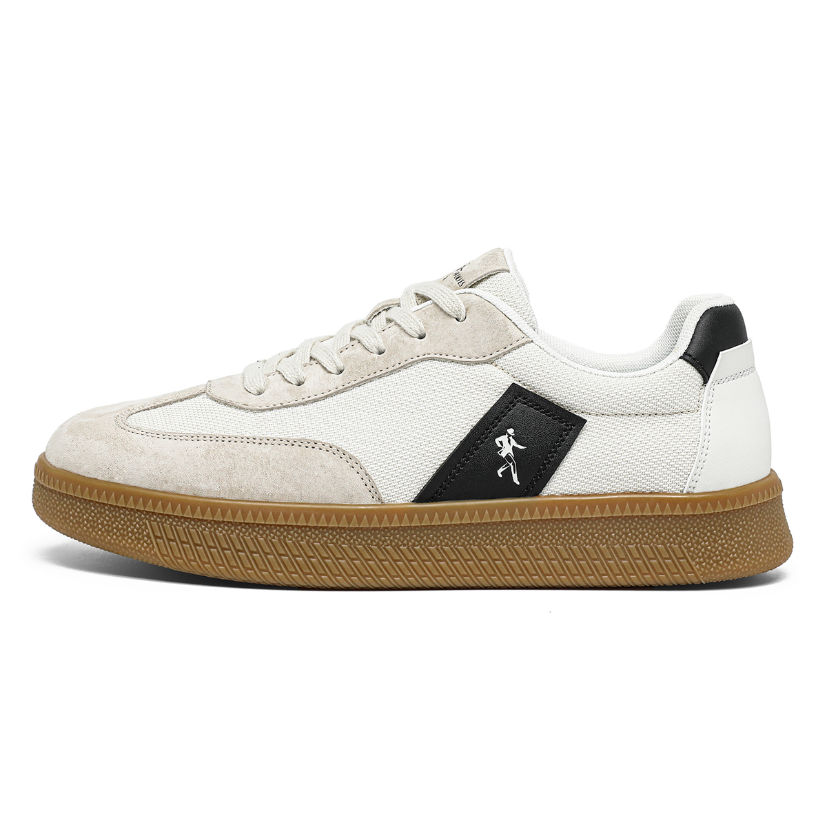 

Dance with wolves Низкие мужские кроссовки для скейтбординга бежево-черного цвета