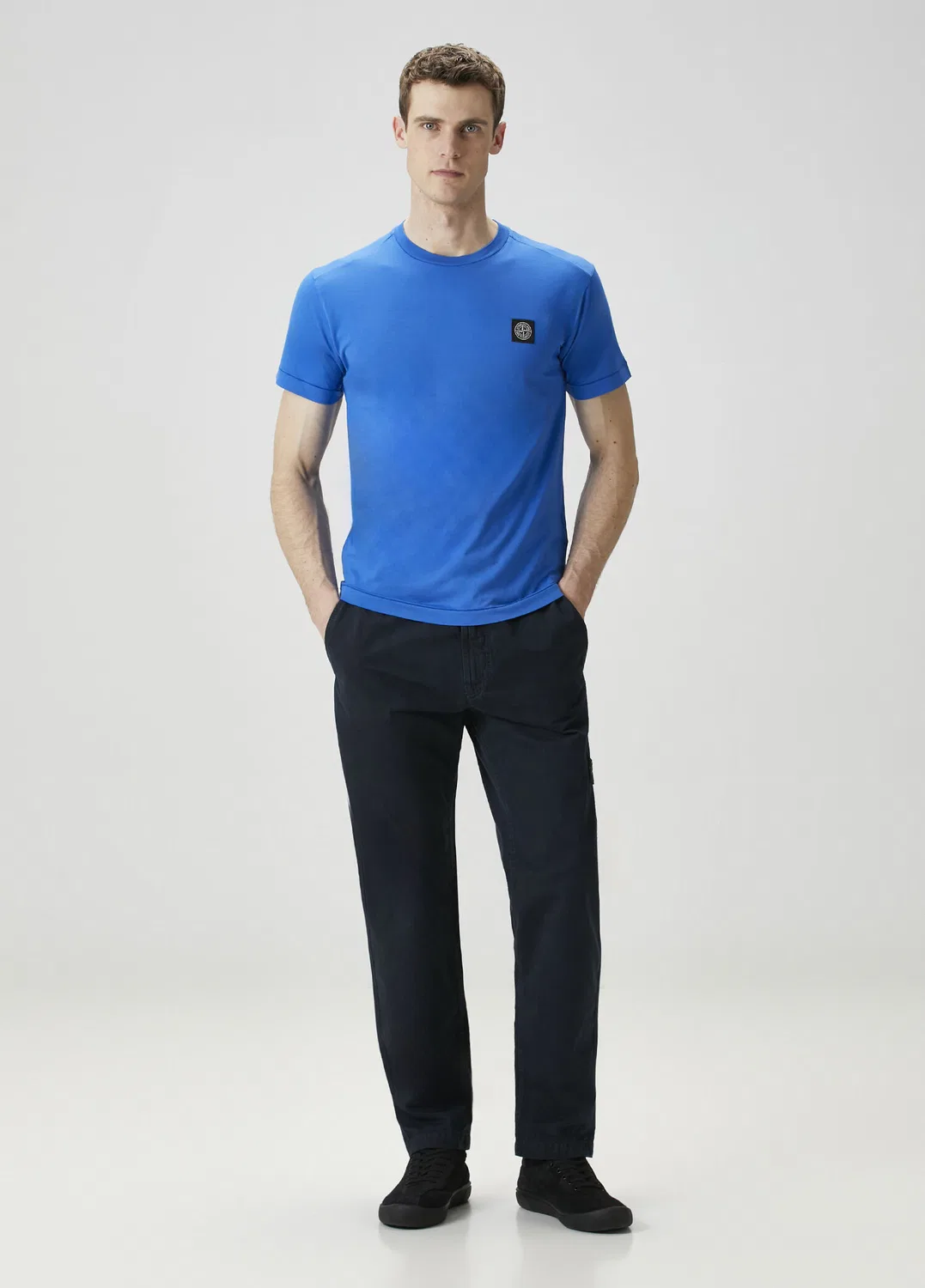 Футболка Logo Detaylı Stone Island, dark blue — фото 2