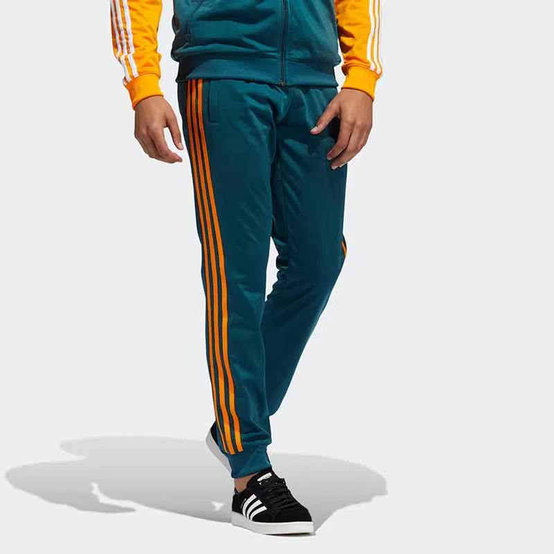 Брюки спортивные с лампасами Originals 3 Stripe Adidas, зеленый — фото 4