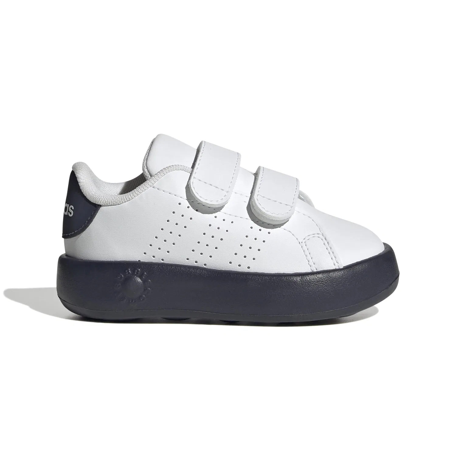 Детские кроссовки с принтом Advantage Kids Adidas, Ftwr White Shadow Navy Ftwr White