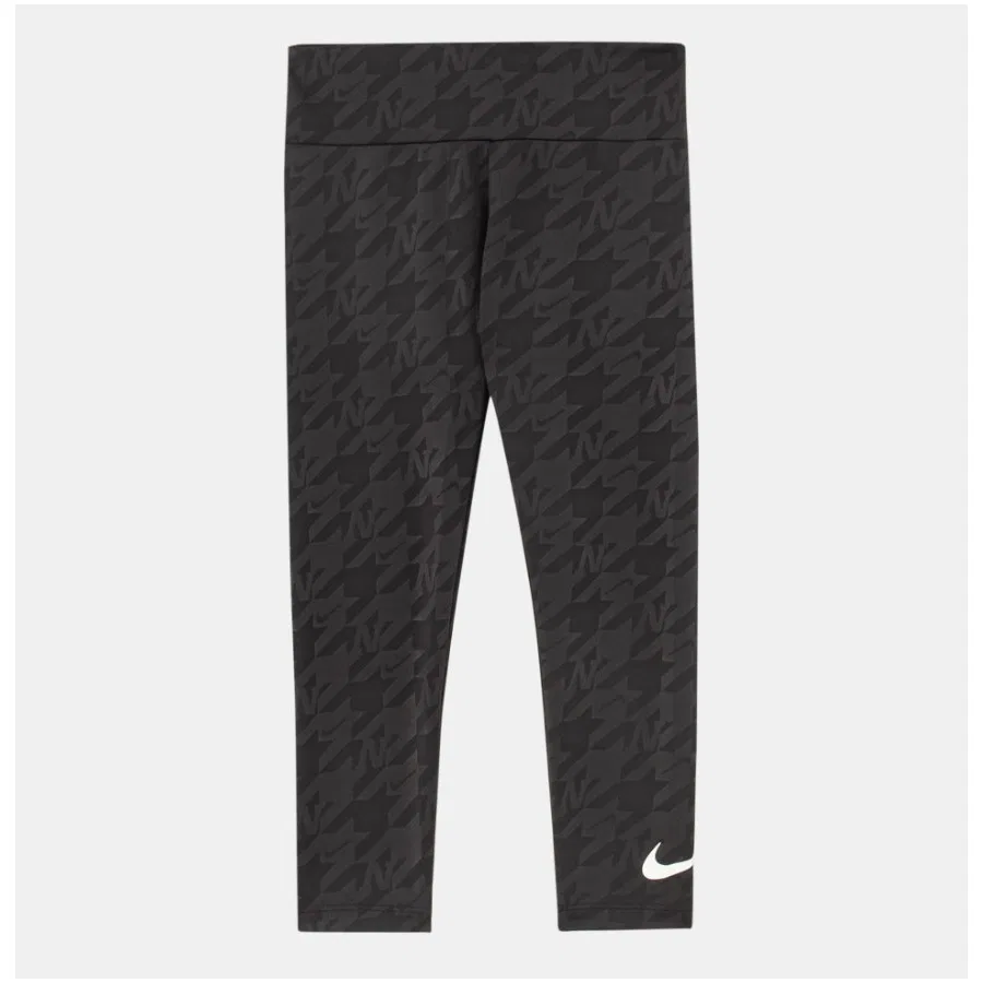 Леггинсы спортивные с принтом Nike Varsity Prep Legging, Черный