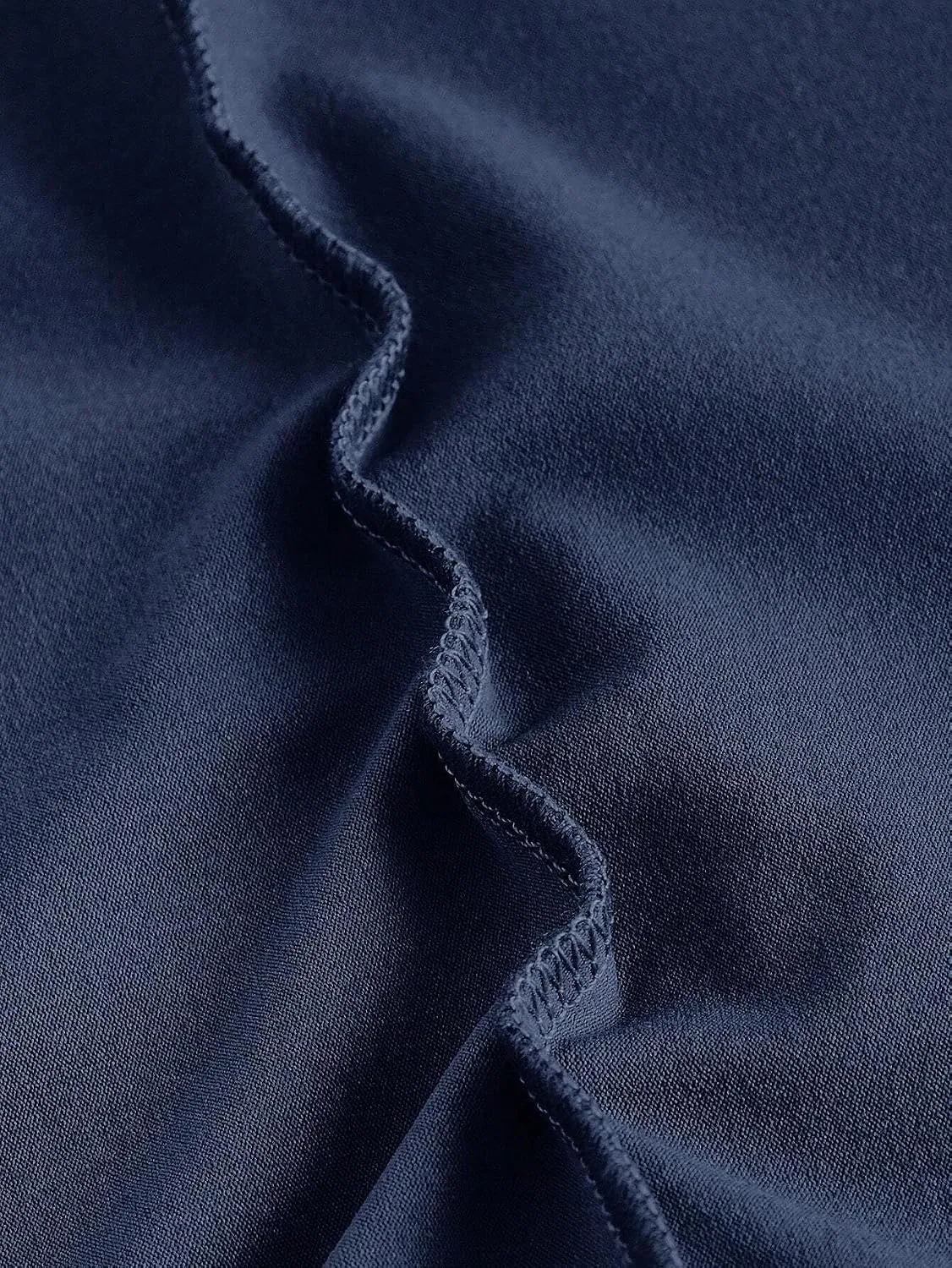 Женское ками-платье без спинки с запахом Navy Blue — фото 2