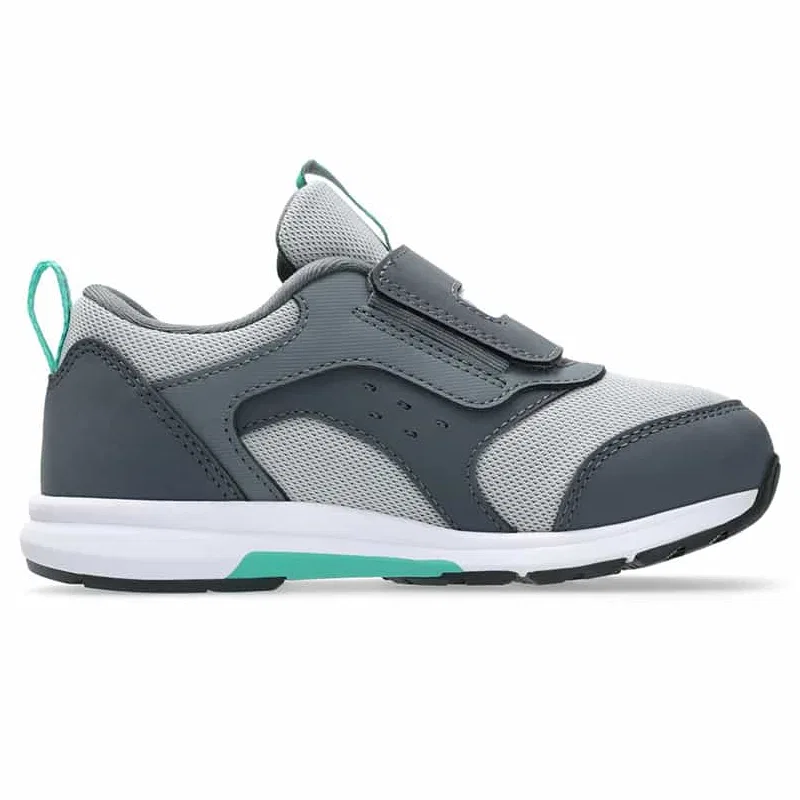 Детские кроссовки для активного отдыха с шнуровкой ASICS, Gray 020 — фото 3