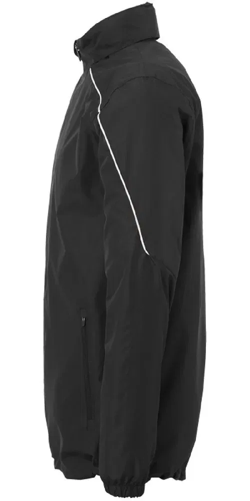 Куртка тренировочная черная Stream 22 All Weather Jacket Uhlsport, черный — фото 3