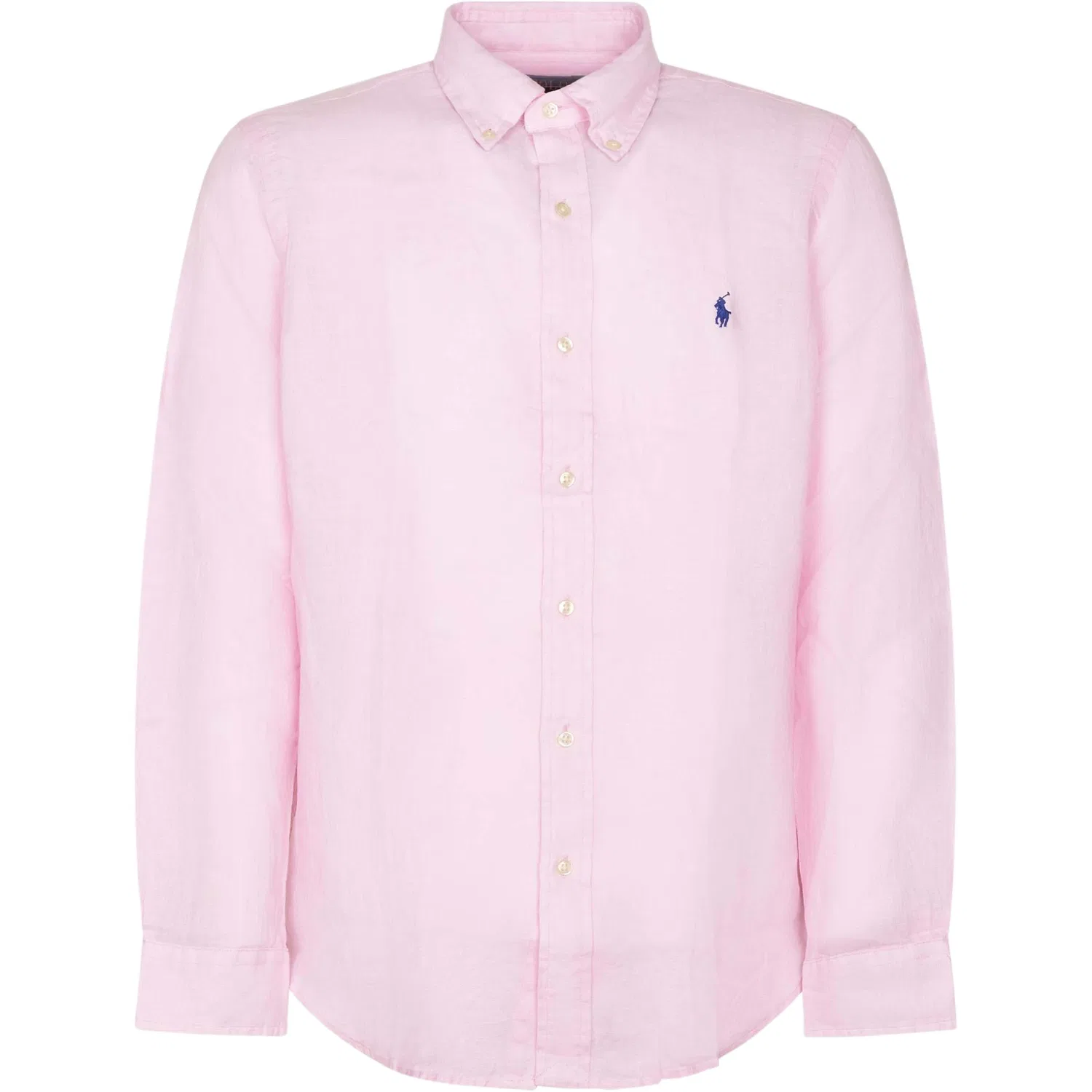 Мужская рубашка поло с длинным рукавом Polo Ralph Lauren, Caramel Pink