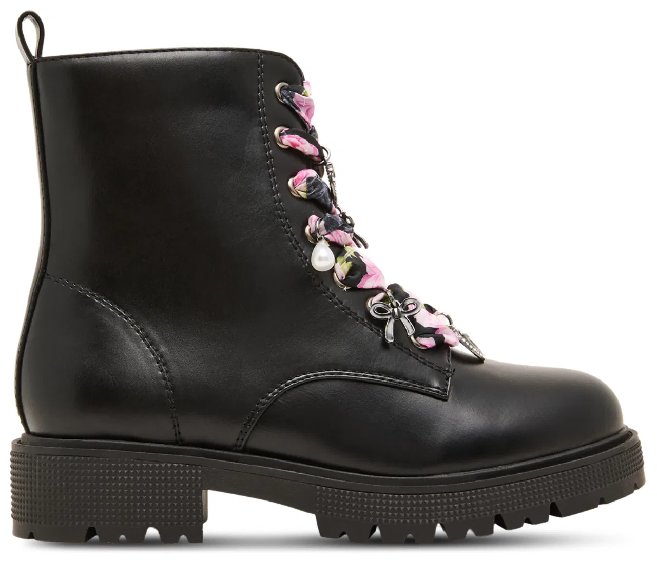 Детские ботинки для девочек с принтом JROLLY BOOTIE Steve Madden, Black