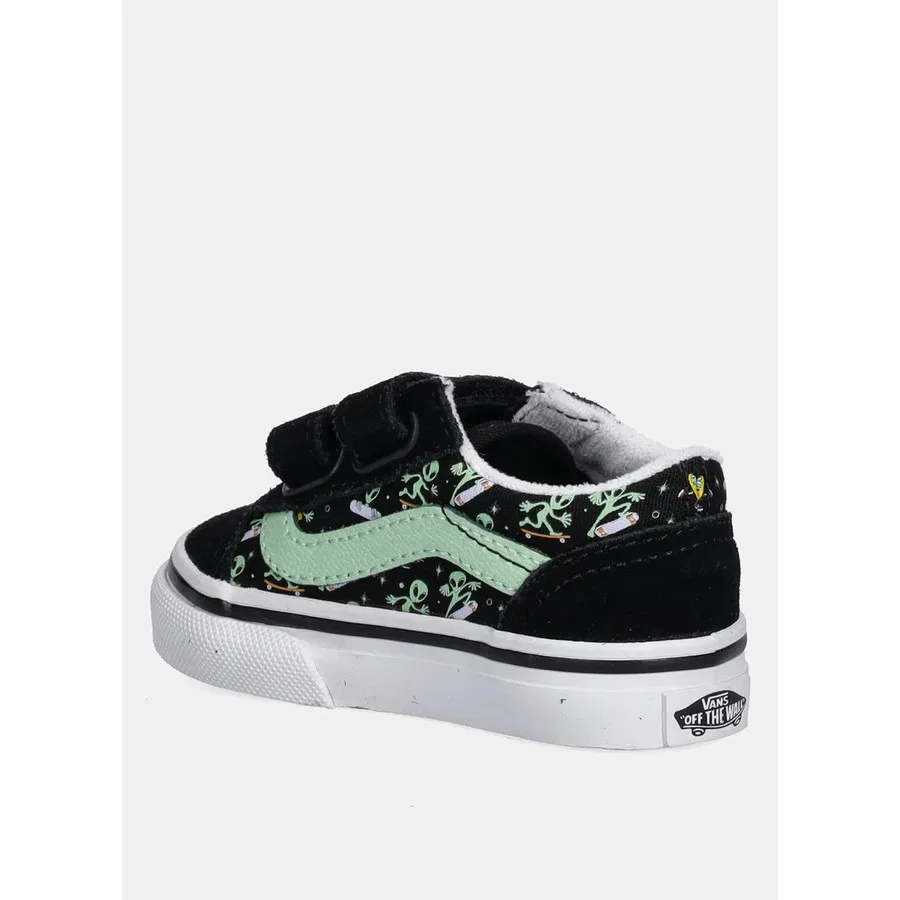 Детские кеды Old Skool V Vans, Черный — фото 3