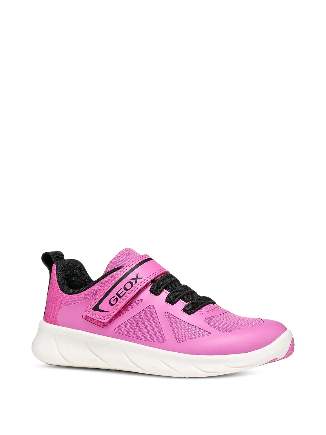 Кроссовки Foot-Run на липучках Geox Kids, розовый