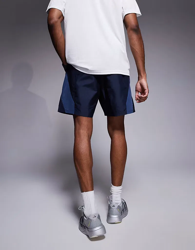 темно-синие шорты Adidas Sportswear — фото 4