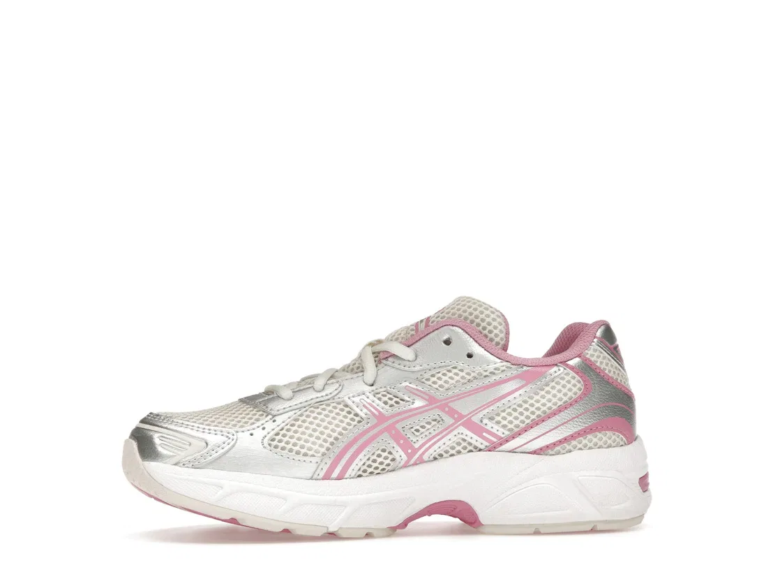 Детские кроссовки для бега с сетчатым верхом ASICS Gel-1130, Cream/Sweet Pink — фото 3