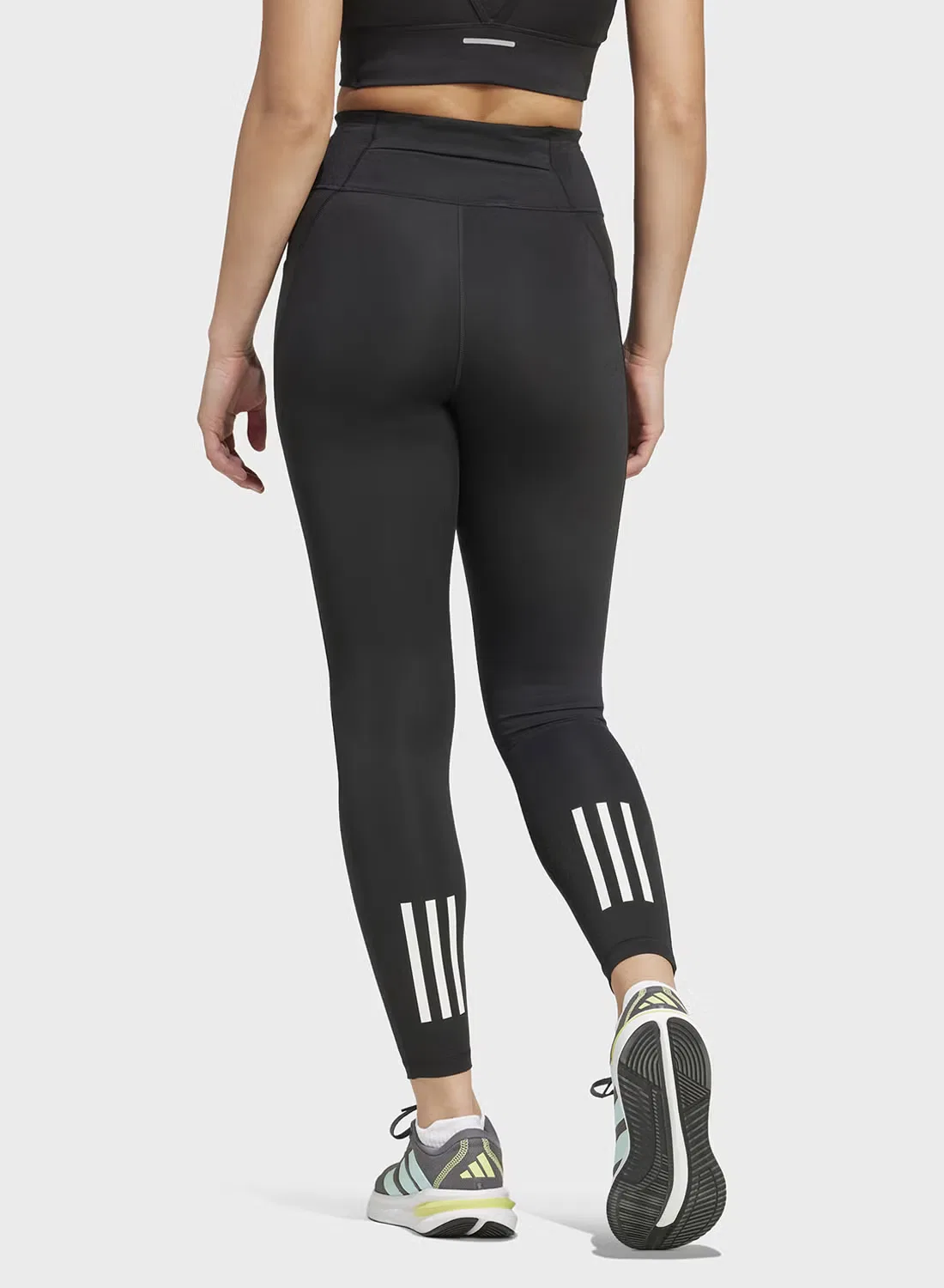 Леггинсы для бега 7/8 Own The Run Adidas, черный — фото 2