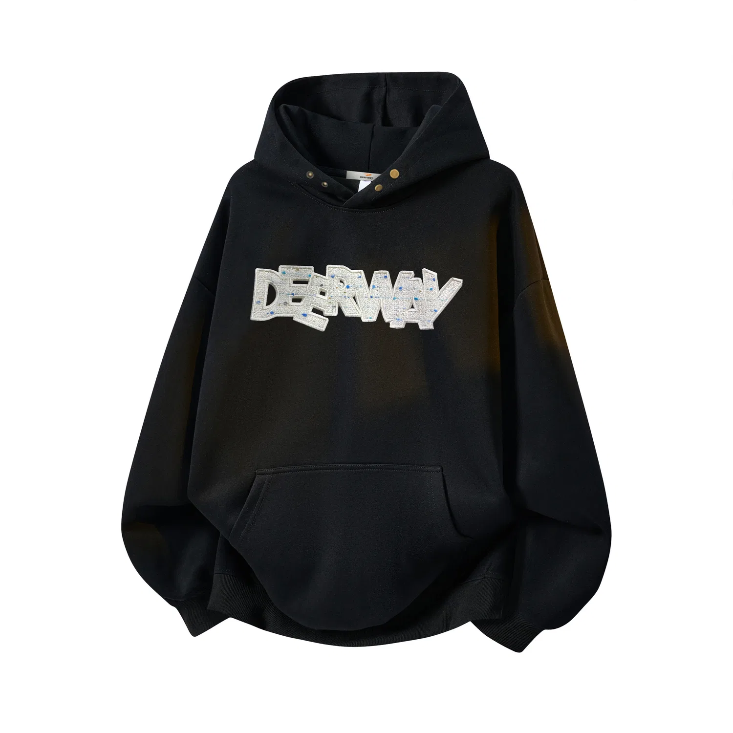 Детский свитшот с капюшоном DEERWAY, Black