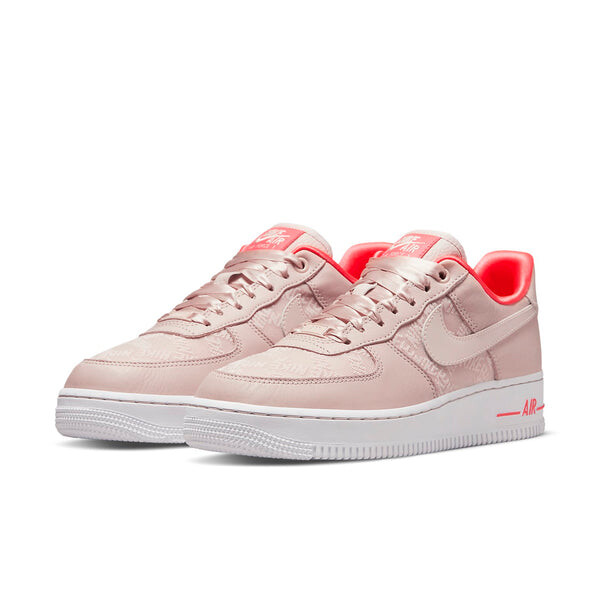 Кроссовки air force 1 '07 'fossil stone laser crimson' Nike, розовый — фото 3