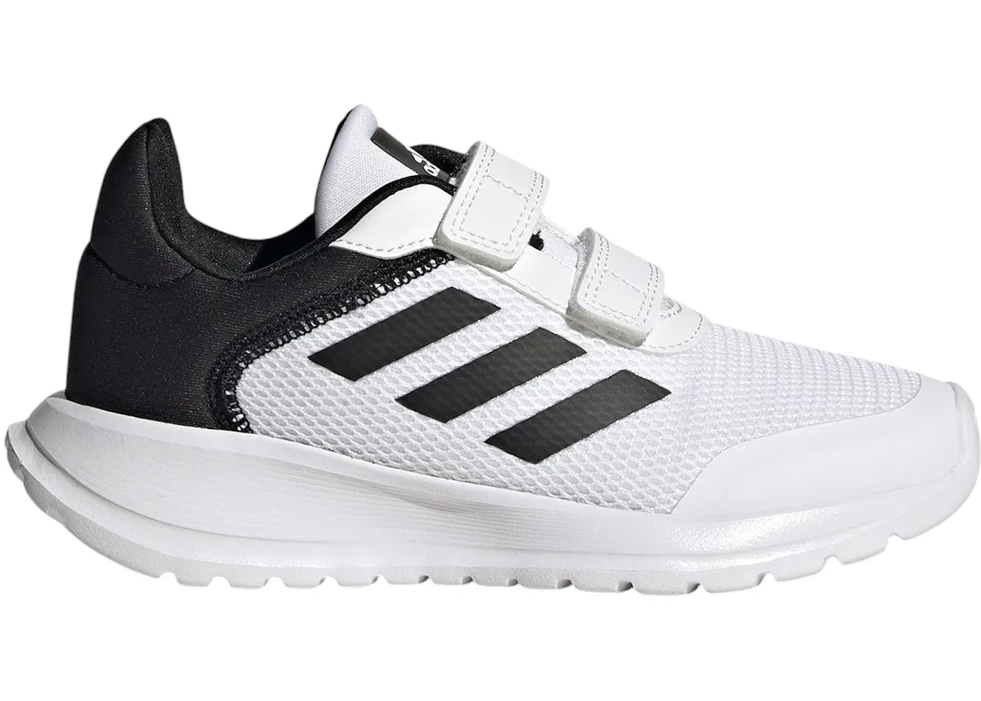 Детские кроссовки с застежкой-липучкой Adidas Tensaur Run, Cloud White Core Black
