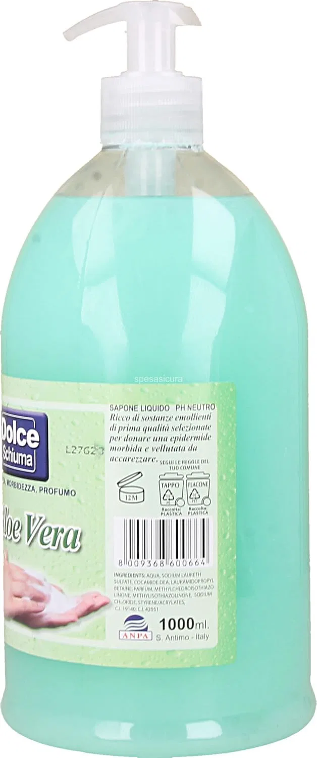 Жидкое мыло для рук Aloe Vera Beni Culinari, 4 x 1 л — фото 2