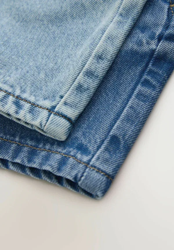 Комплект из 2 шорт джинсовых Regular fit, bleach pull on, Next Denim, синий — фото 3