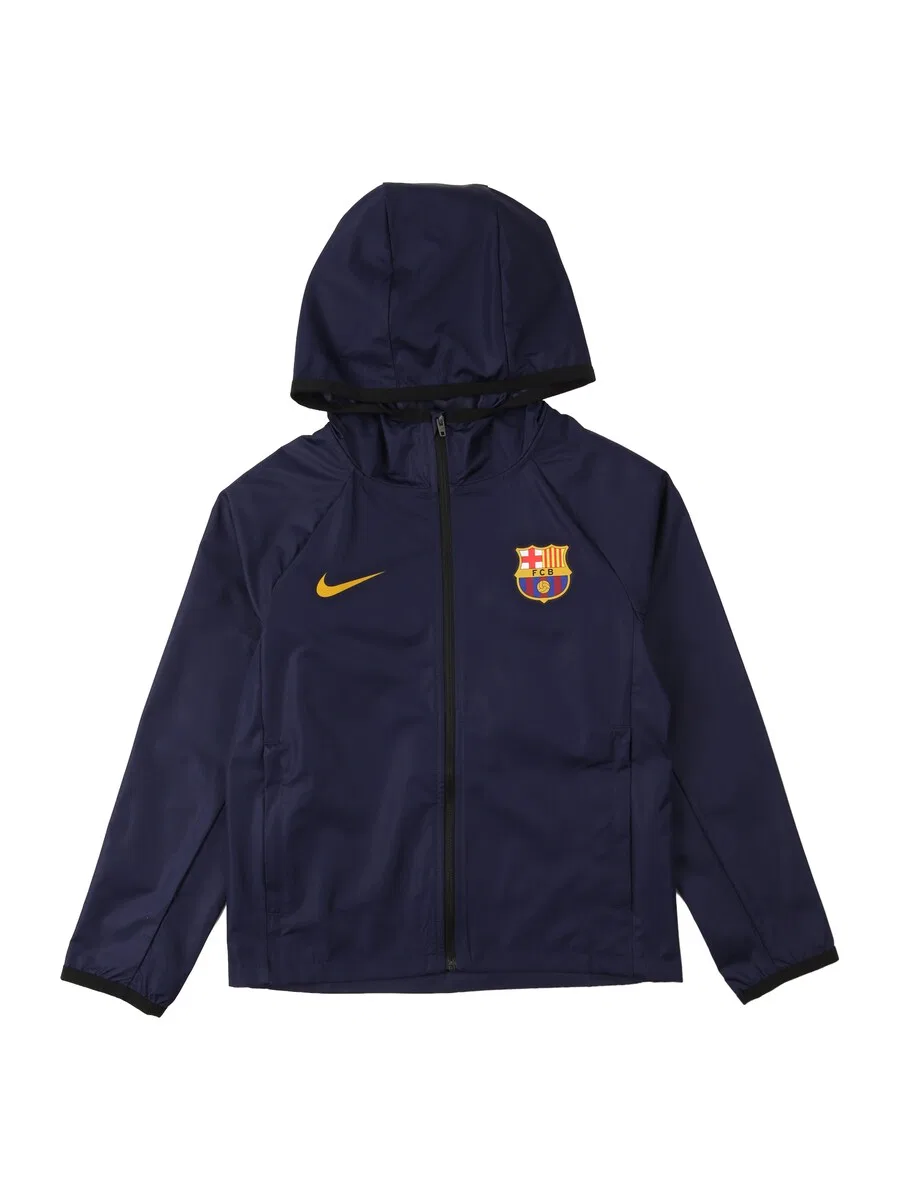 Спортивная куртка NIKE 'FCB ACDPR' темно-синего цвета