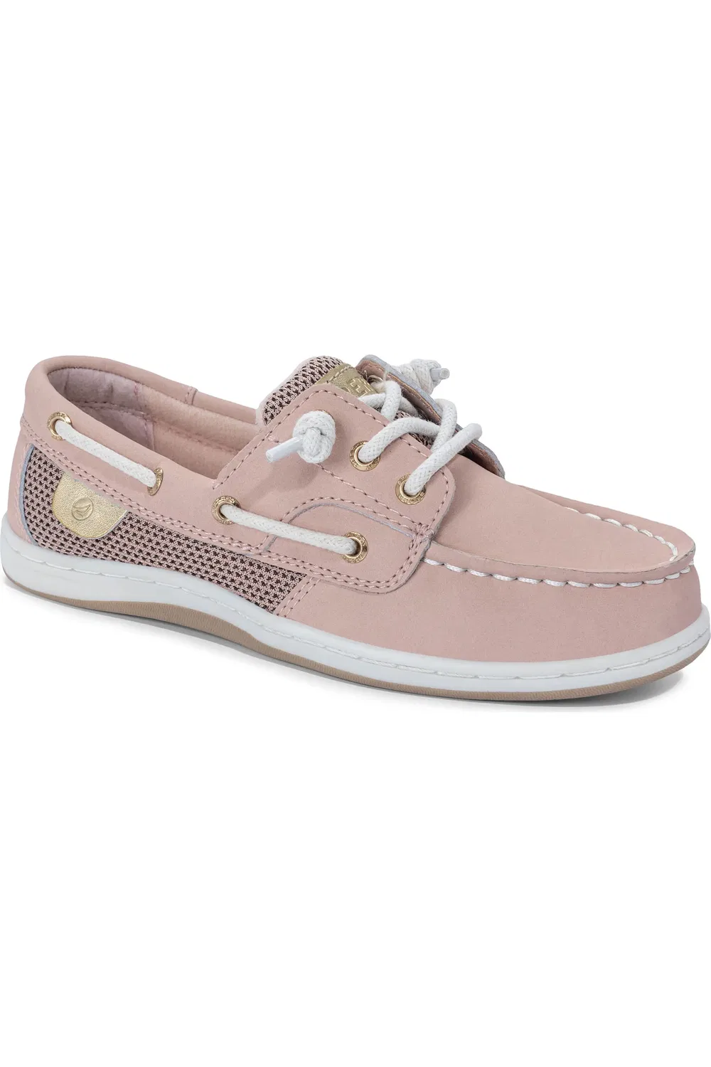Детские туфли-лодочки на шнуровке Shoresider 3-Eye Sperry, Cameo Rose