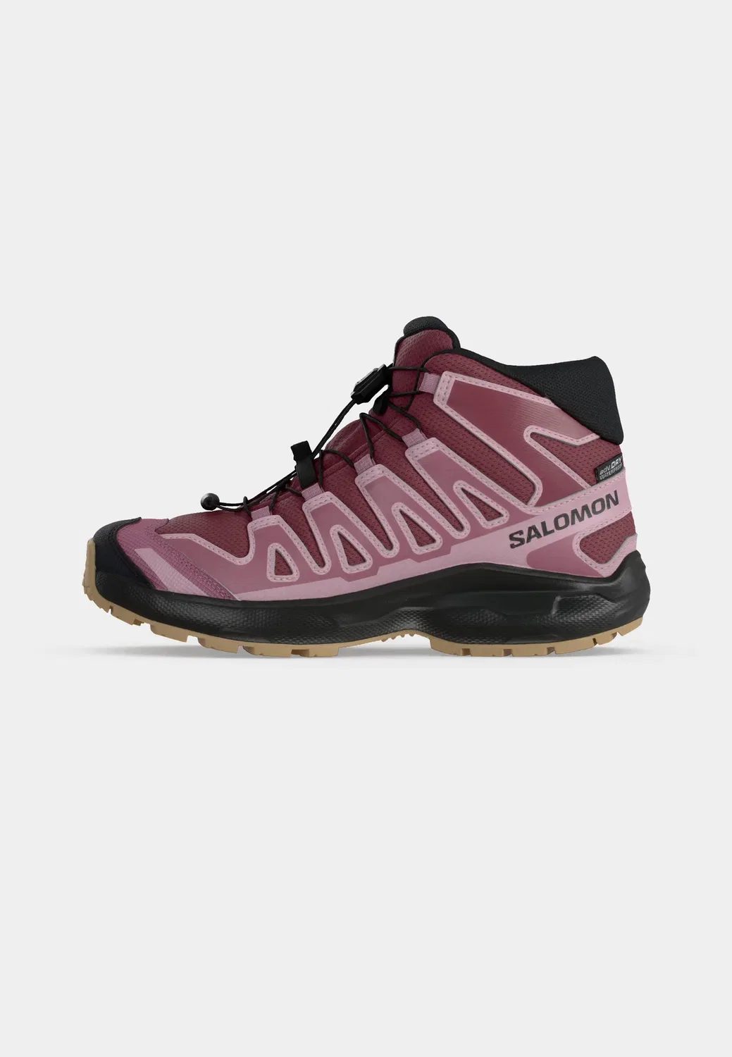 Водонепроницаемые унисекс походные ботинки Xa Pro Mid Salomon, Nocturne/Dusky Orchid/Black — фото 2