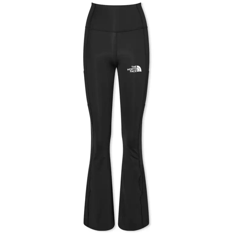 

Леггинсы The North Face Poly Knit Flared, черный