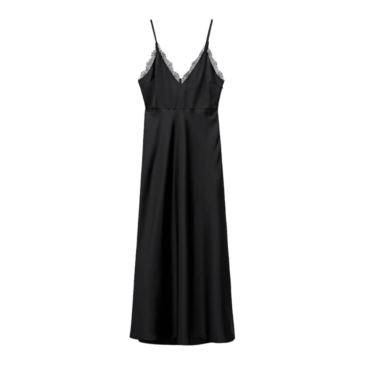 

Платье Zara Satin Camisole, черный