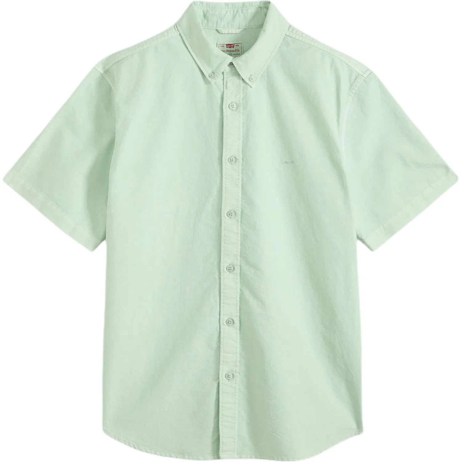 Levis Мужская рубашка хлопковая Levi's, Green